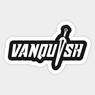 Vanquish Sticker